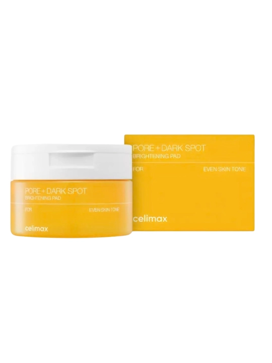 Teri rangi va relyefini tekislash uchun Celimax Pore Dark Spot Brightening Pad toner ped