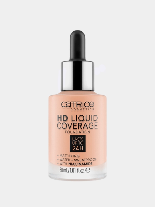 Основа тональная для лица Catrice Hd Liquid Coverage Foundation Rose Beige - 