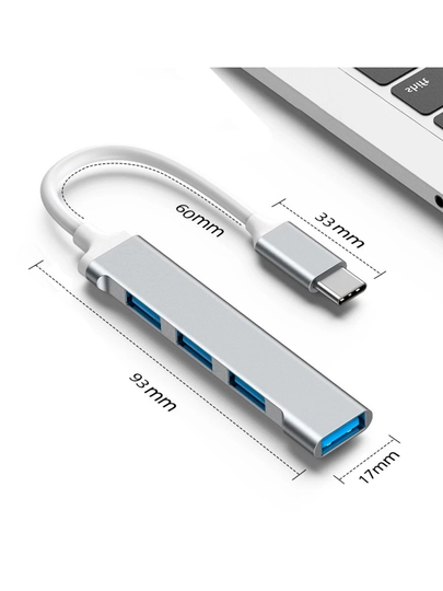 USB / Type-C HUB port ko‘paytirgich — ko‘p portli adapter