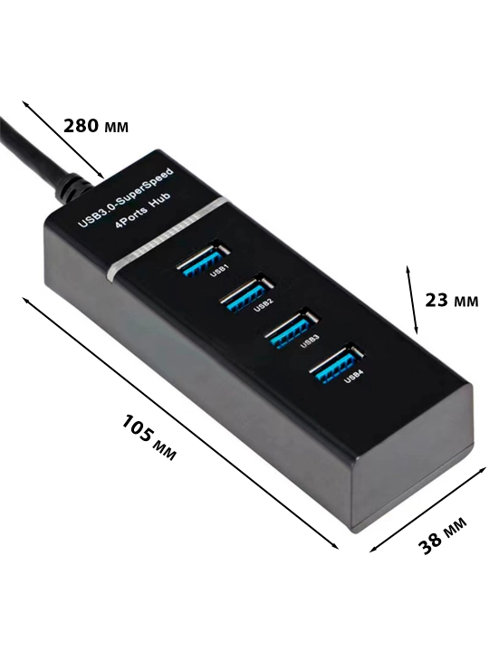 USB / Type-C HUB port ko‘paytirgich — ko‘p portli adapter