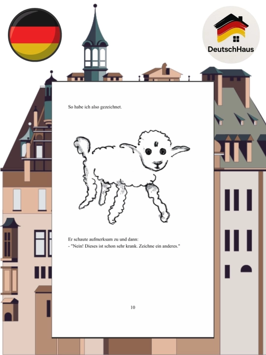 Der Kleine Prinz – “Маленький принц” на немецком, яркое издание, без CD