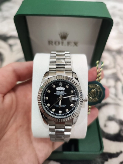 Элегантные женские часы Rolex — DLBM-WOMENROLEX-ЧЕРН