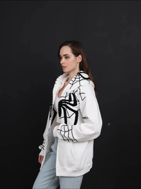 Xudi zip Unisex, o‘rgimchak odam, paxtadan, katta, unisex, marvel, XB, unisex