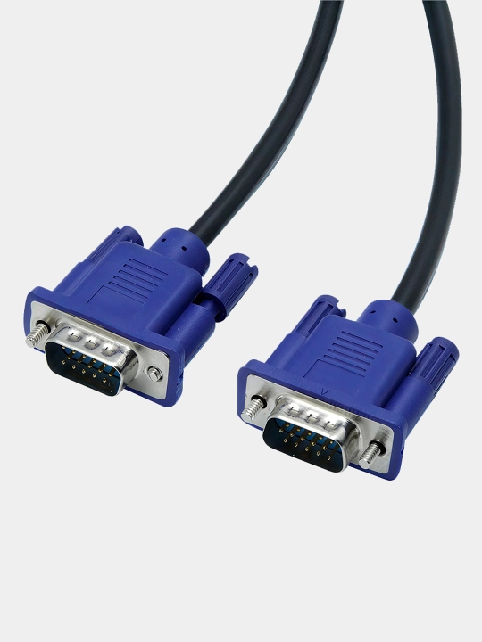Monitor va kompyuter uchun VGA kabel — tiniq tasvir uzatish