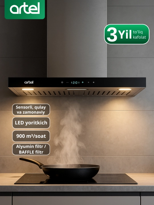 Dudburon Artel RapidoTouch 1160 900 m/soat, sensorli - 