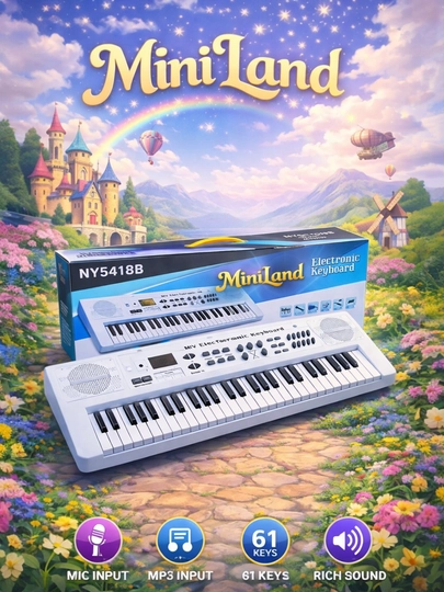 NY5418B, Электрический детский синтезатор — ML2026-MINILANDGGN585