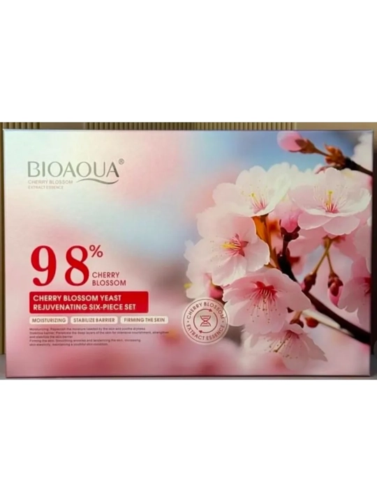 Gialuron kislotali, terini yoshartirish uchun BIOAQUA kosmetik sovg‘a to‘plami