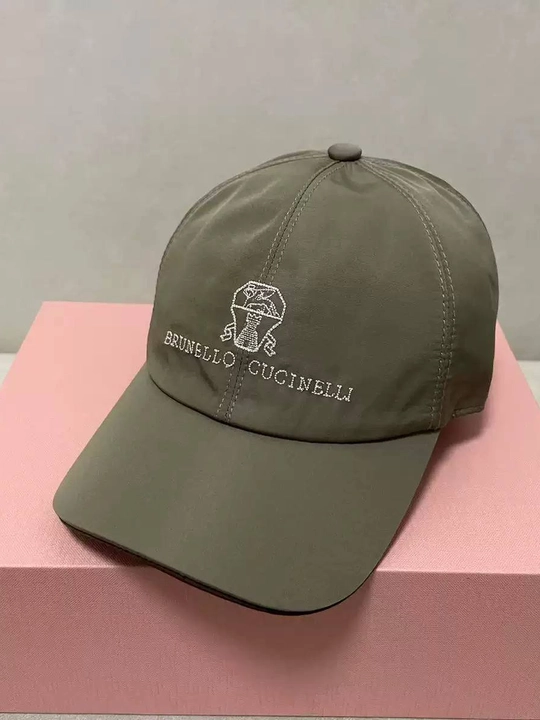 Кепка Brunello Cucinelli, бейсболка унисекс, минималистичный дизайн