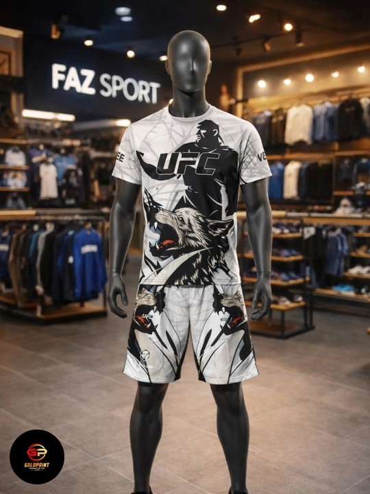 Wolf спортивные майки UFC, MMA, Grepling UfcWolf, соответствует телосложению Трест - 