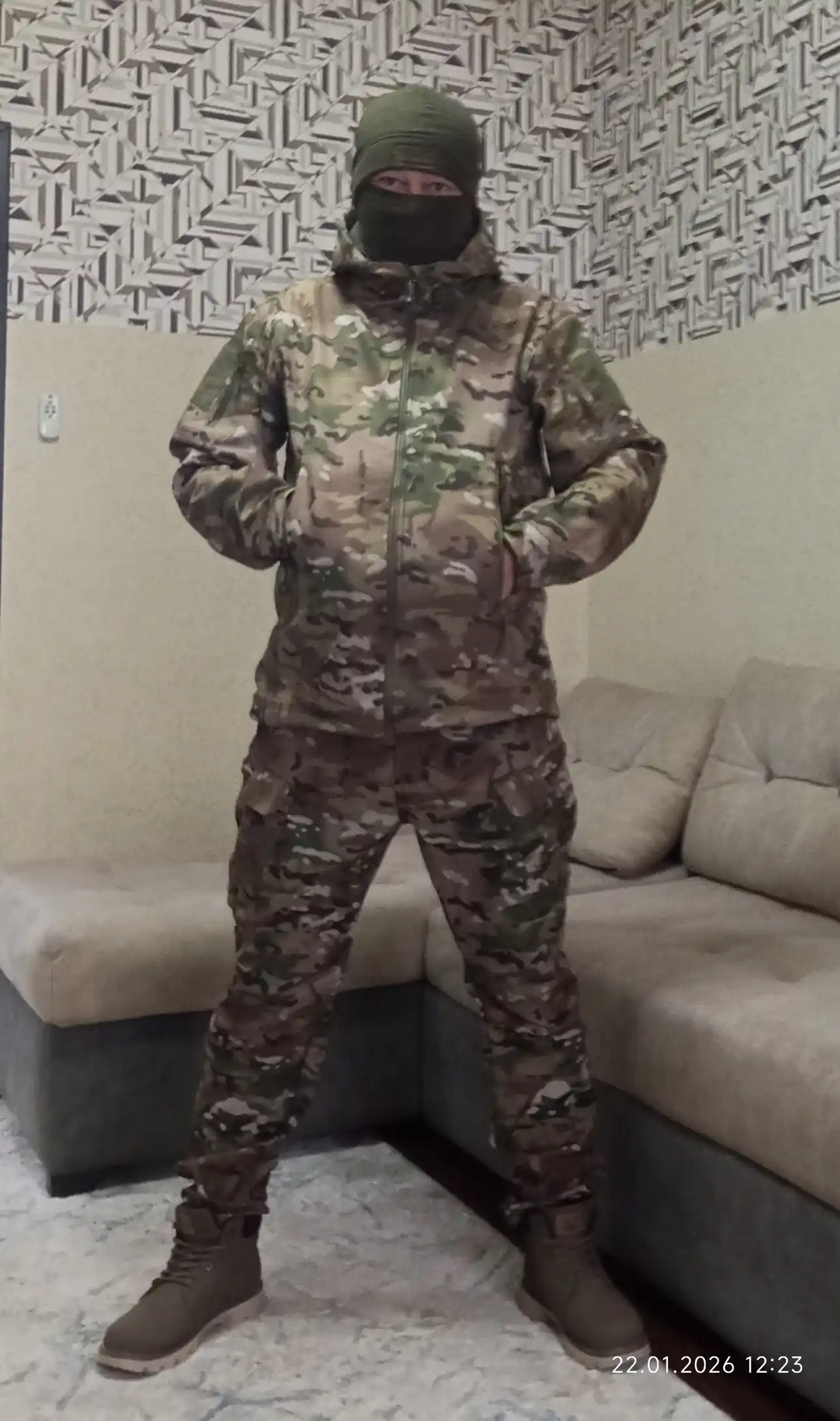 Тактический комплект Softshell 5.11 — куртка и штаны, зимний, влагозащита