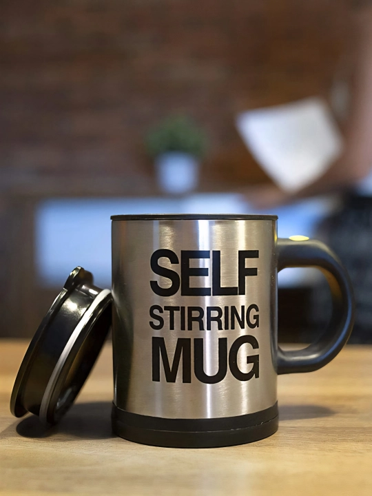 Self-Stirring Mug — O‘z-o‘zini aralashtiruvchi krujka - 