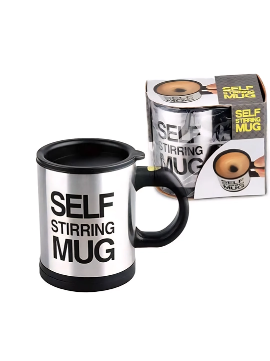Self-Stirring Mug — O‘z-o‘zini aralashtiruvchi krujka