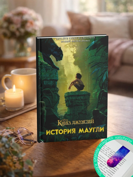 Kniga dzhunglei`. Istoriia Maugli. Dzhastin Marks