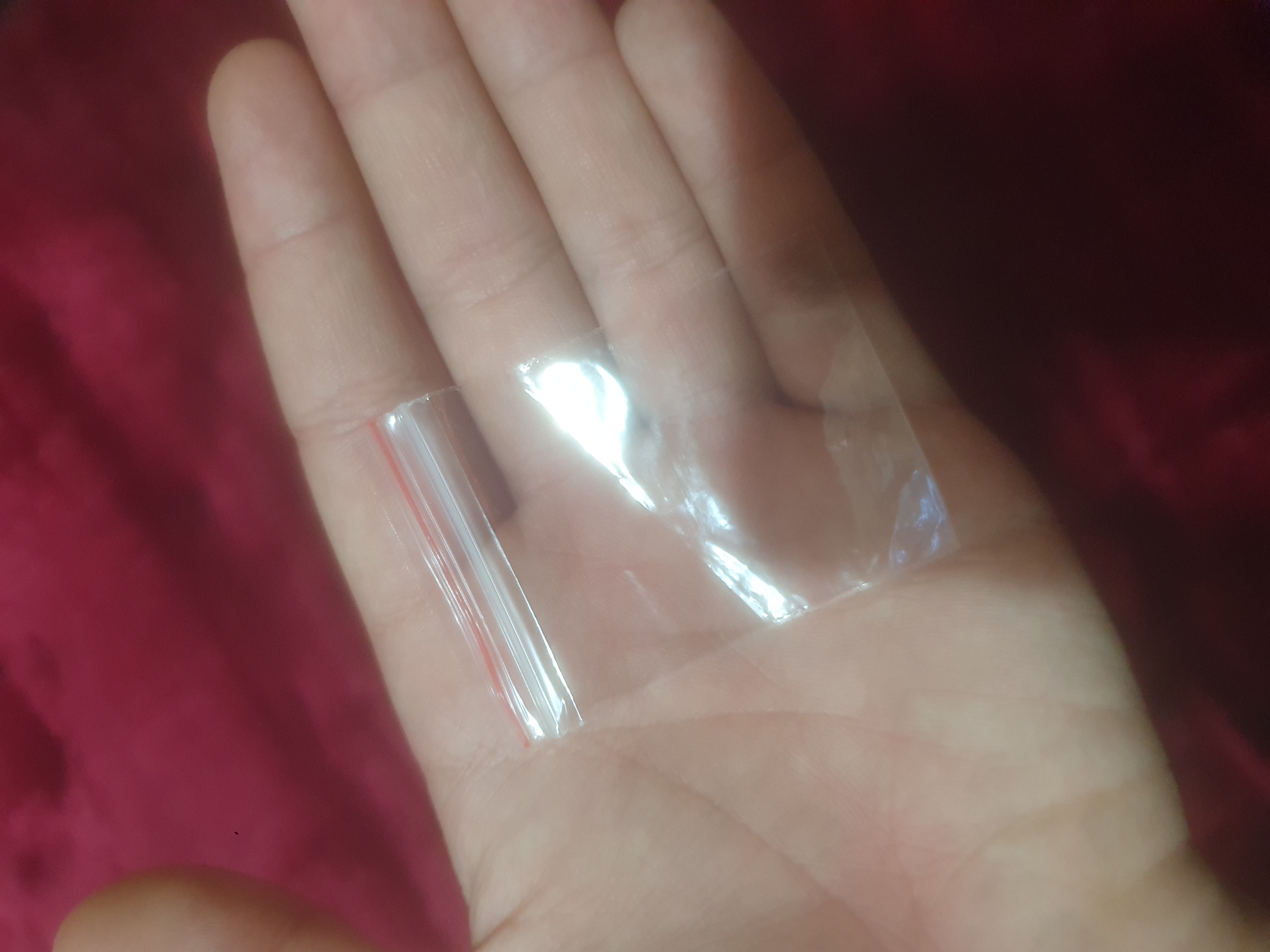 Zamokli paketlar Zip-lock, 100 dona