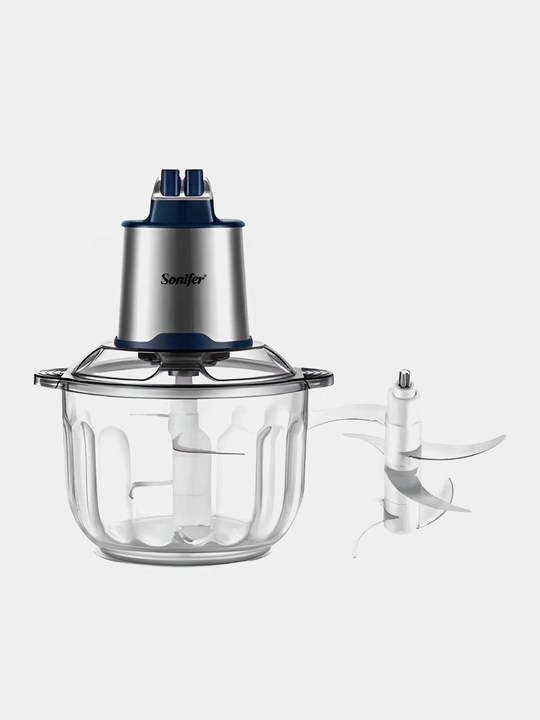 Измельчитель электрический Sonifer SF-8123, 4 л, чоппер, блендер, миксер