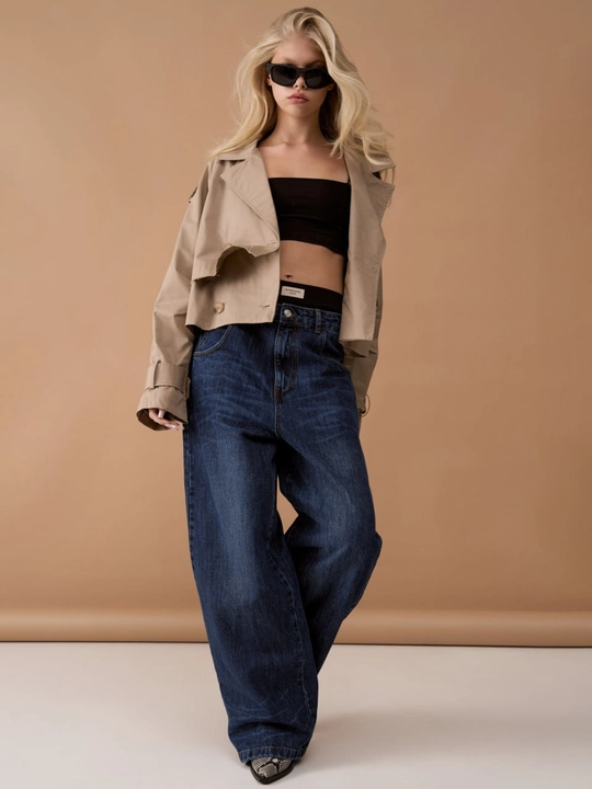 Keng baggi jinsi, oversize baggy