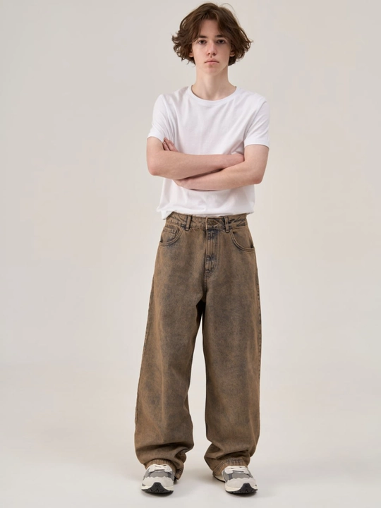 Jinsi Vintage keng o'smirlar uchun