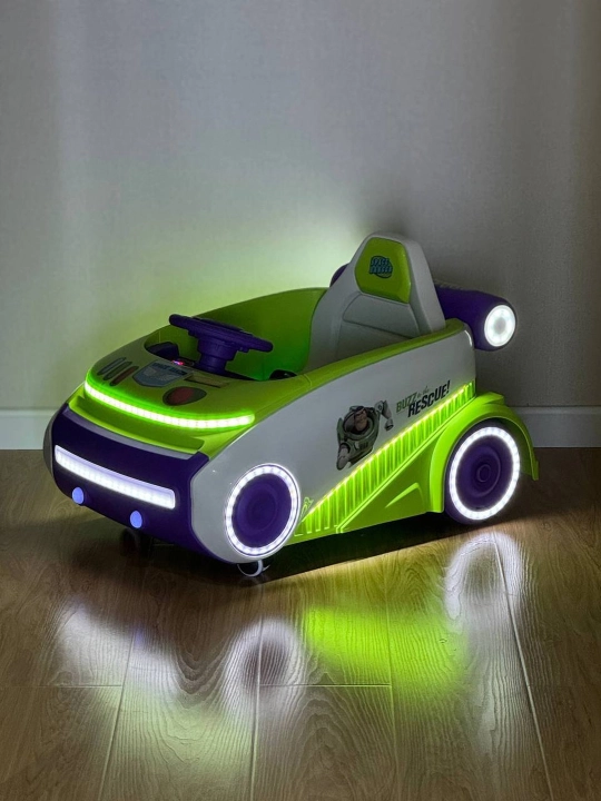 Qora bolalar elektr mototsikli - 