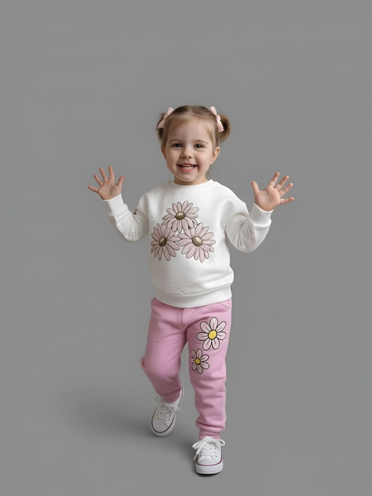 Комплект двойка для девочек, 3-4-5 лет - 