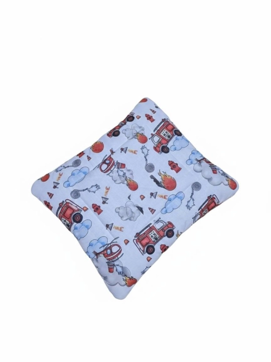 Bolalar 0+ uchun tekis gipoallergen yostiq 35 x 40 sm, g'ilof materiali paxta