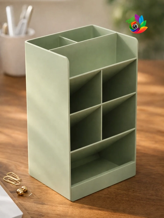 Ruchkalar, qalamlar va o'quv qurollari uchun stendli organayzer, Deli Pen Holder 8939