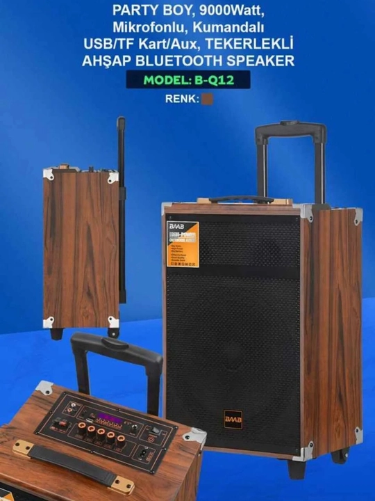 BQ8 va BQ12 — Bluetooth kalonkalar oilaviy musiqa va dam olish uchun - 