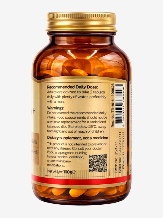 Solyvia Kalsiy Sitrat + Vitamin D3 — 100 tabletka, suyak va tishlar mustahkamligi uchun