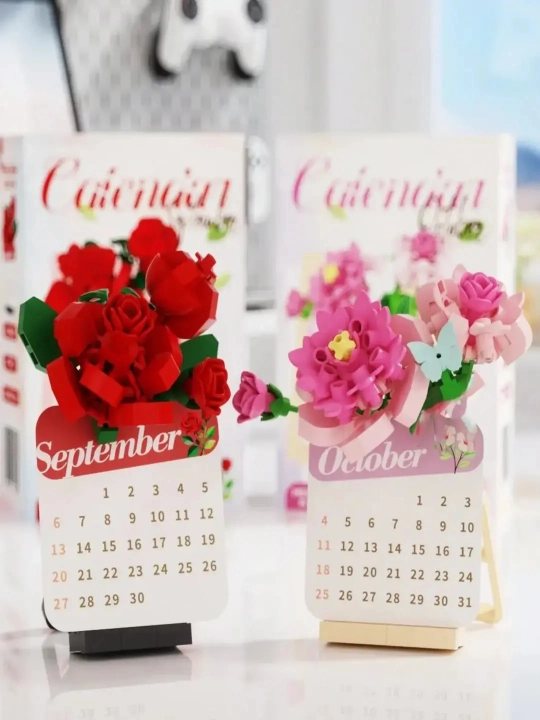 Kalendar-konstruktor gulli dizaynda, 2026