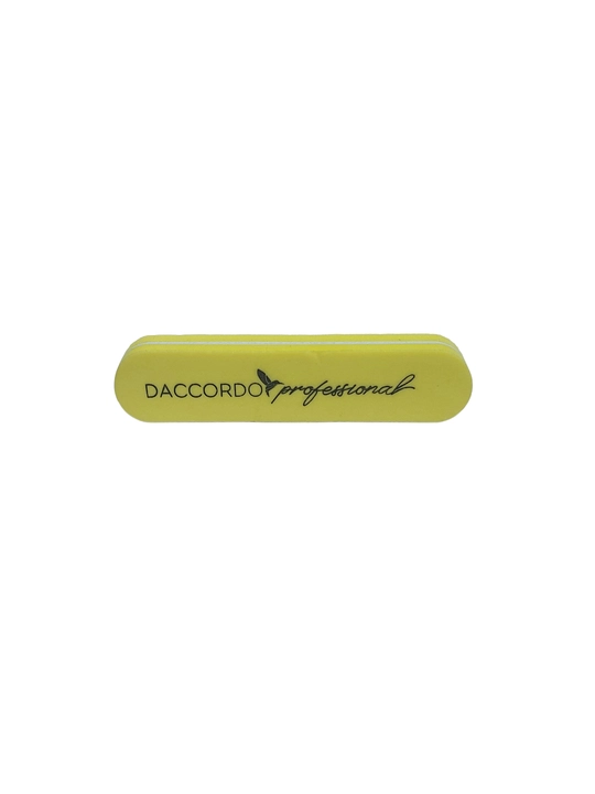 D'accordo professional mini-buff (fayl), jilolash, oval,  100/180 abrazivlik bilan
