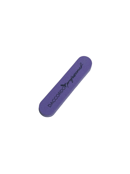 D'accordo professional mini-buff (fayl), jilolash, oval,  100/180 abrazivlik bilan - 