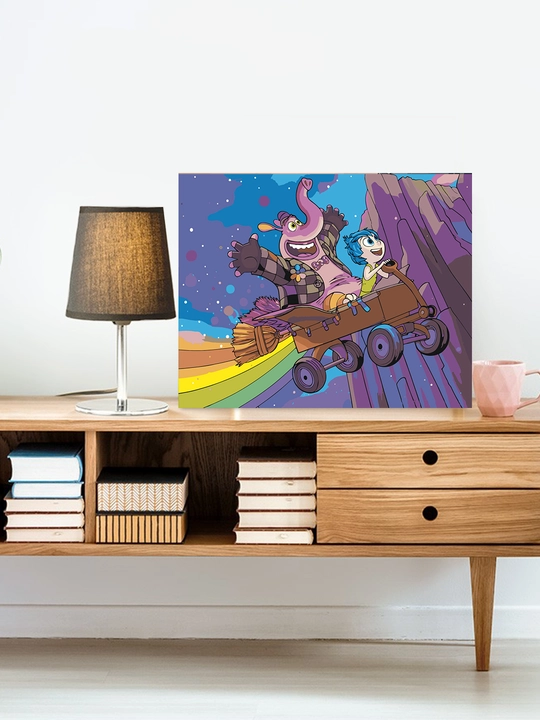 Raqamlar bo'yicha rasm chizish ARTERY "Multfilmlar", 40×50 sm, xolstga bo'yaladigan rasm