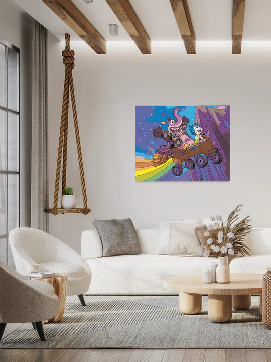 Raqamlar bo'yicha rasm chizish ARTERY "Multfilmlar", 40×50 sm, xolstga bo'yaladigan rasm