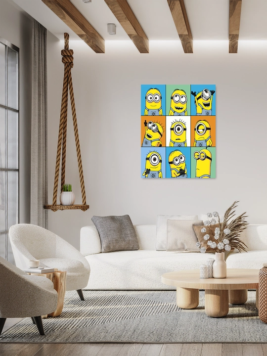 Raqamlar bo'yicha rasm chizish ARTERY "Multfilmlar", 40×50 sm, xolstga bo'yaladigan rasm