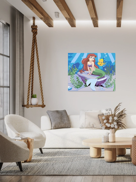 Raqamlar bo'yicha rasm chizish ARTERY "Multfilmlar", 40×50 sm, xolstga bo'yaladigan rasm