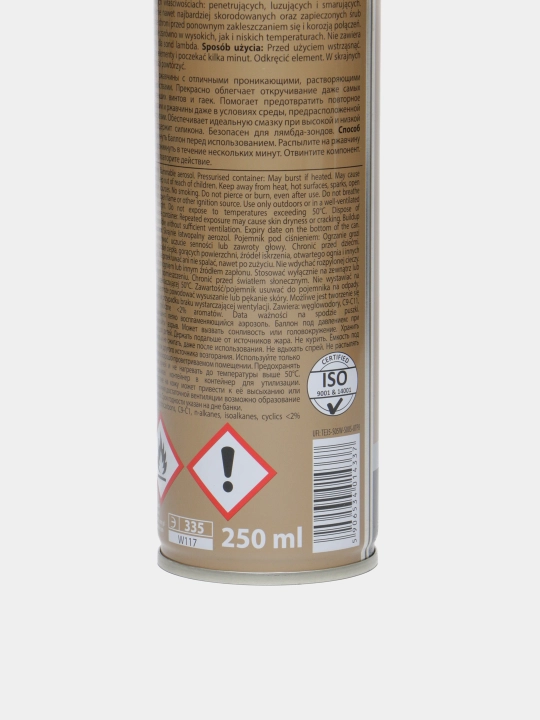 Suyuq kalit-moylash K2 VULCAN SPRAY 250ml/500ml