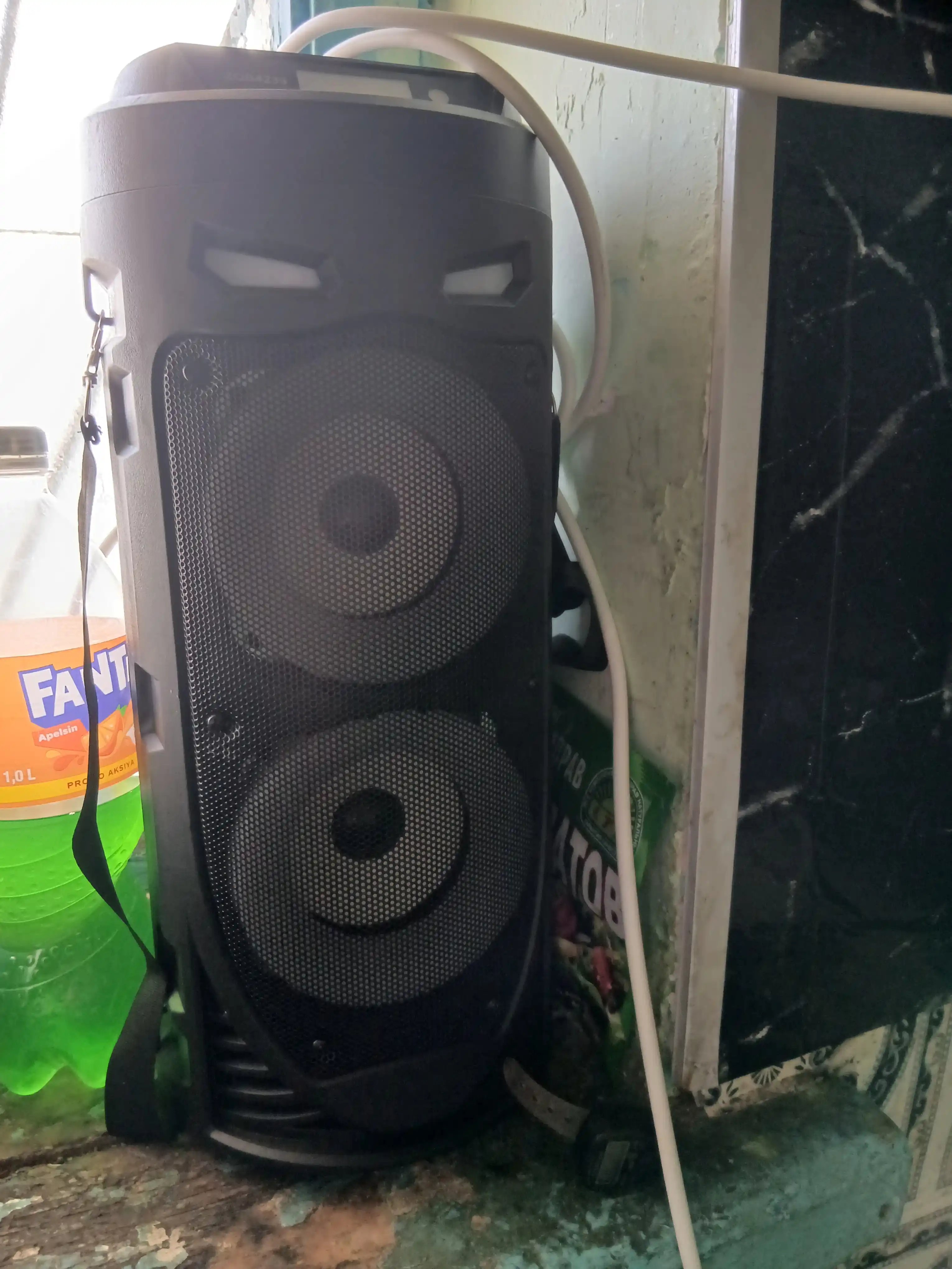 Kalonka karaoke, Bluetooth simsiz portativ dinamik, mikrofonli musiqa kalonkasi