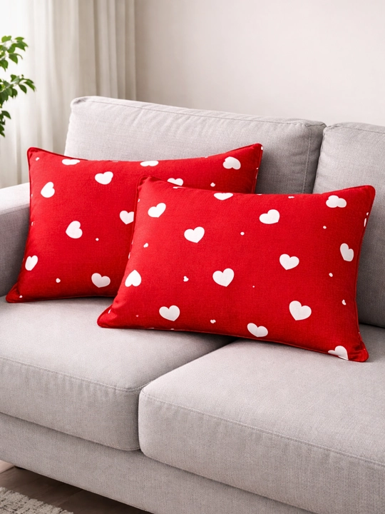 50×70 sm yostiq jildi, 2 dona, poplin, 100% paxta, yumshoq va zich, yostiq uchun - 