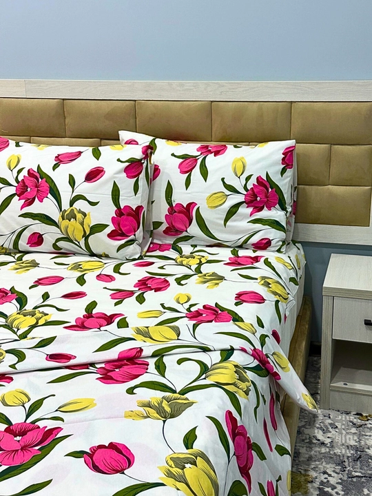 50×70 sm yostiq jildi, 2 dona, poplin, 100% paxta, yumshoq va zich, yostiq uchun - 