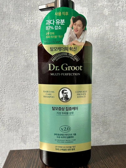 Dr. Groot - Шампунь против выпадения волос для жирной кожи головы Multi-Perfection, 400 ml