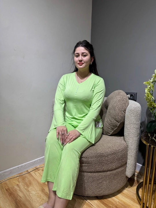Ayollar uchun pijama, yumshoq, qulay, havo o‘tkazuvchi, o‘lcham standart - 