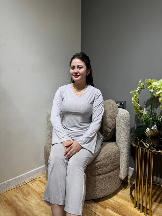 Ayollar uchun pijama, yumshoq, qulay, havo o‘tkazuvchi, o‘lcham standart - 