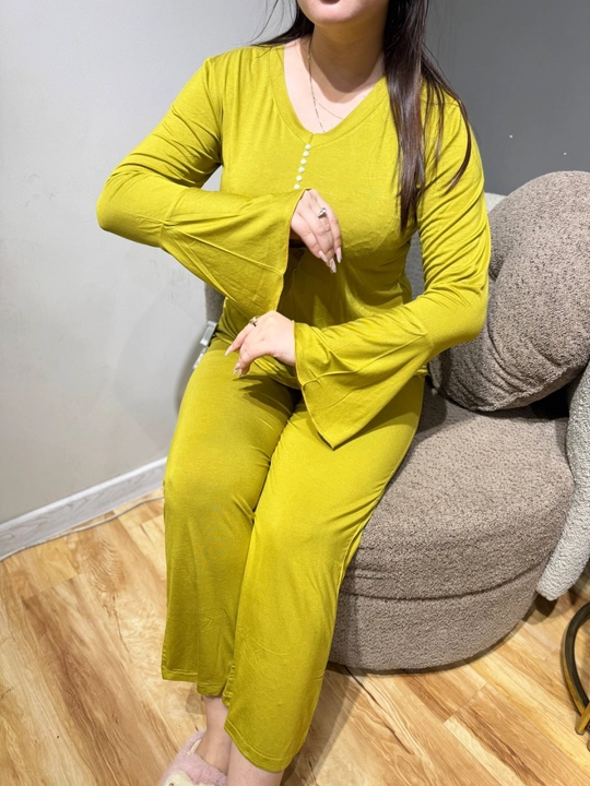 Ayollar uchun pijama, yumshoq, qulay, havo o‘tkazuvchi, o‘lcham standart