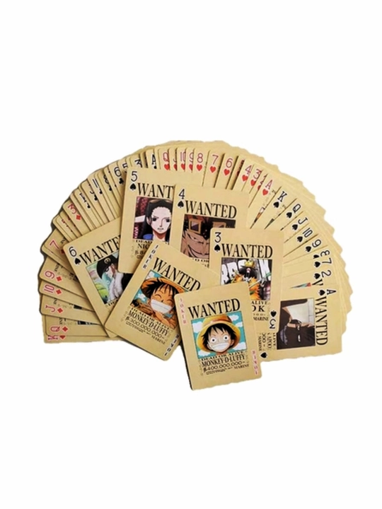 Игральные карты аниме Ван пис (One piece), коллекционные карты для покера, настольные игры