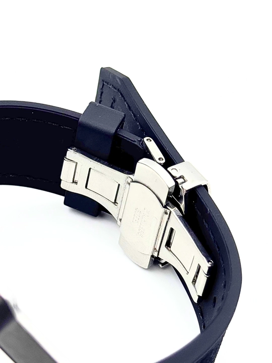 Erkaklar uchun avtomatik mexanik soat, Hublot Big Bang dizayni, qora rang