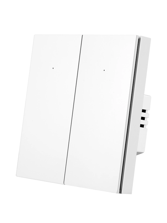 ROXIMO Smart Zigbee Switch, ikki tugmali, SZBTN01-2W Alice, Marusya  bilan ishlaydi - 