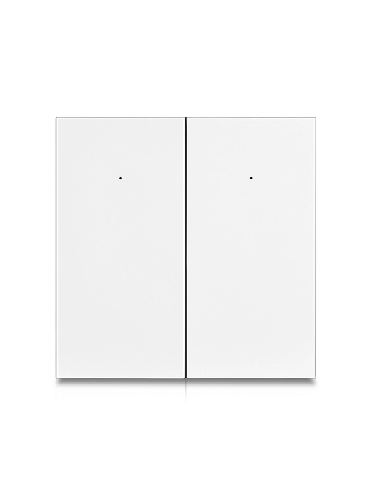 ROXIMO Smart Zigbee Switch, ikki tugmali, SZBTN01-2W Alice, Marusya  bilan ishlaydi