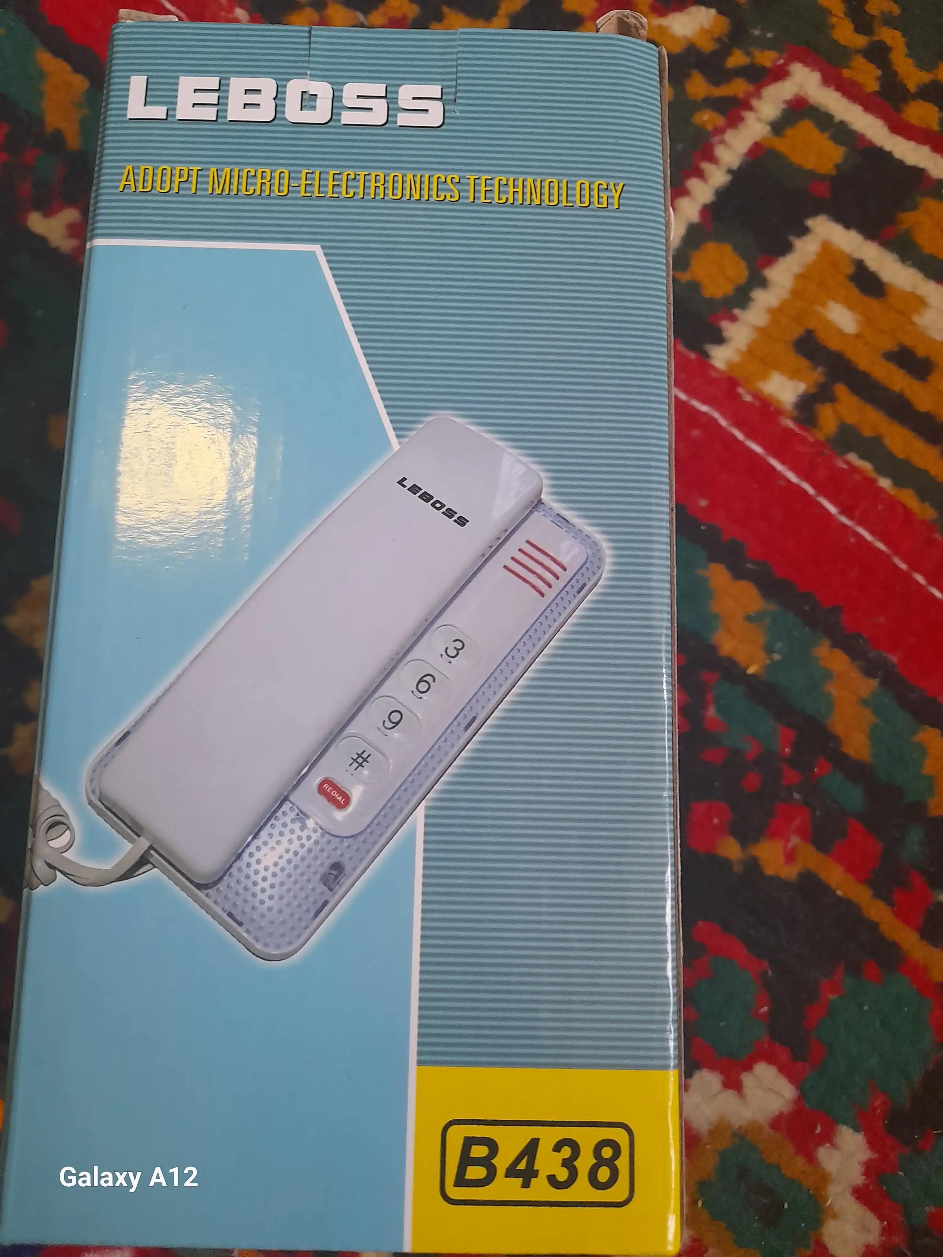 Simli statsionar telefon Leboss B-438