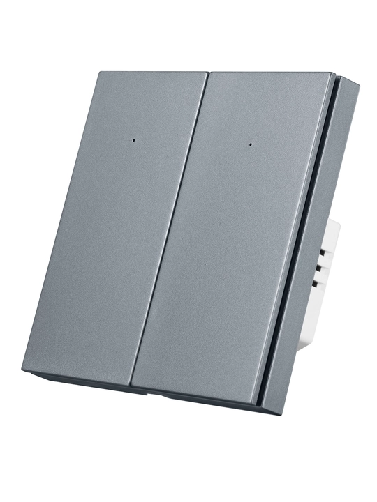 ROXIMO Smart Zigbee Switch, ikki tugmali, SZBTN01-2W Alice, Marusya  bilan ishlaydi