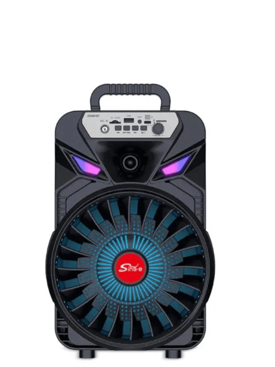 ZQS-8167W: Портативная Bluetooth колонка с караоке-микрофоном  - 