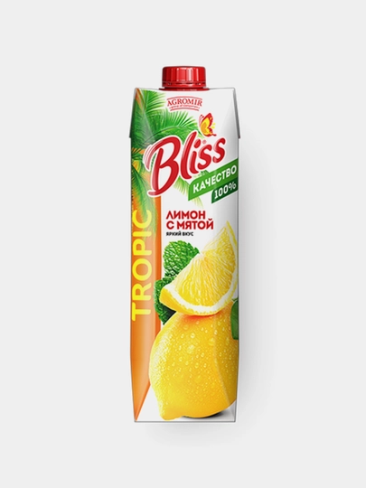 Сок Bliss Лимон с мятой 1 л — HASAN3-B1